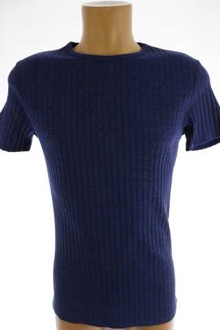 Pánské bavlněné elastické tričko River Island - XS
