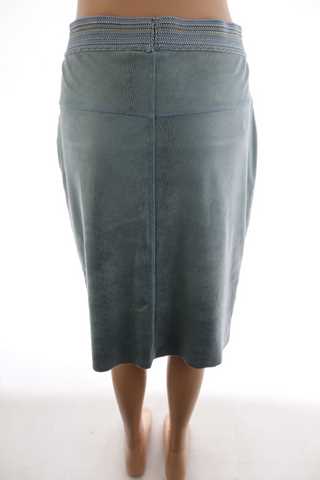Dámská sukně úzká semišová v pase na gumu Geisha - 42