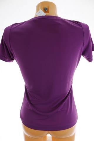 Dámské sportovní triko 36 – fialová, elegantní, krátký rukáv