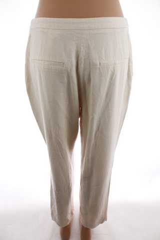 Dámské lněné kalhoty H&M - 40