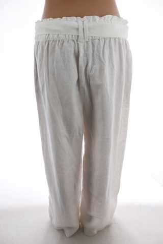 Nové dámské lněné kalhoty Marks&Spencer - 42