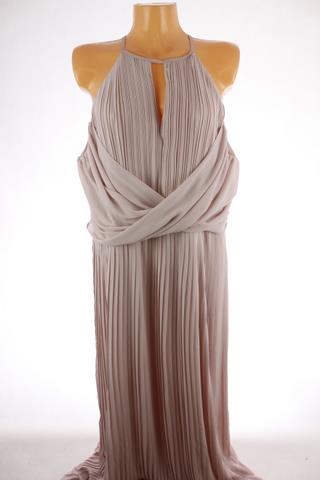 Dámské plesové šaty, plisované - Tfnc - 48 - nové s visačkou