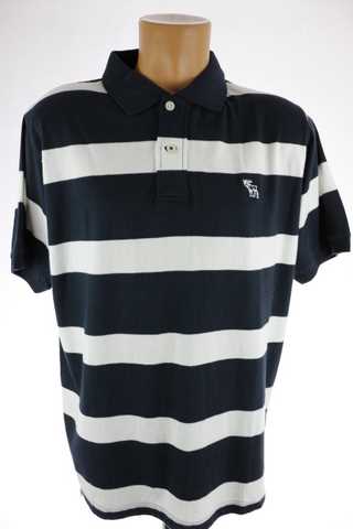 Pánské tričko s límečkem - Abercrombie & Fitch - XL - nové s visačkou