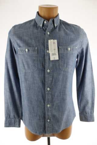 Pánská košile, riflová - Burton Menswear - S - nová s visačkou