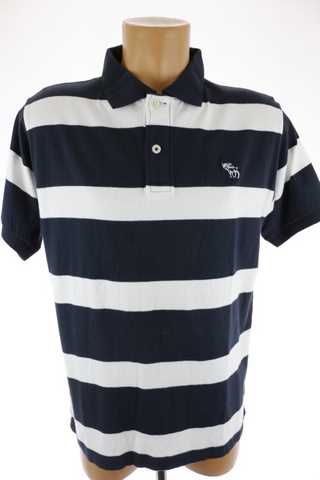 Pánské tričko s límečkem - Abercrombie & Fitch - M - nové s visačkou