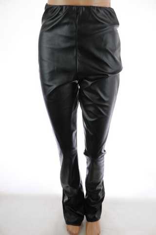 Dámské kalhoty, koženka - Prettylittlething - 38 - nové s visačkou