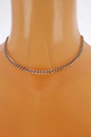 Dámský náhrdelník - krátký řetízek okolo krku