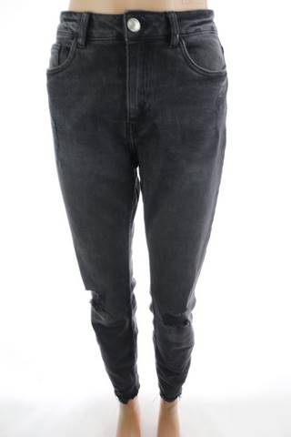 Dámské šisované černé džíny Denim 1982 | velikost 38