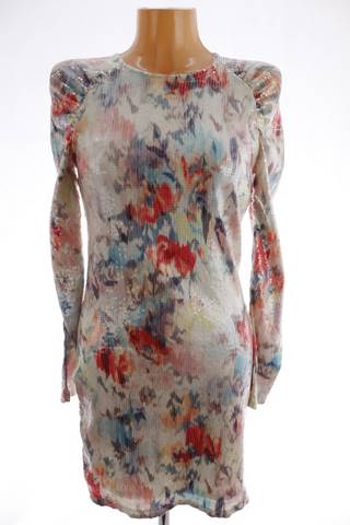 Dámské lesklé šaty s flitry H&M | velikost 38