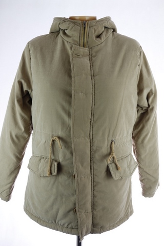 Dámský zimní kabát s kožíškem - Snow lang fox - 38