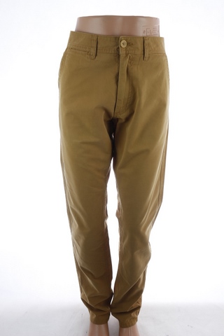 Pánské kalhoty, plátěné - Slim leg - W: 33, L: 34 - C & A - M