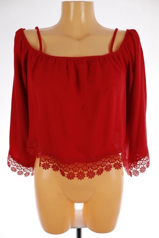 Dámský top s krajkou - H & M - 32