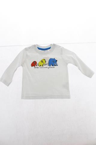 Dětské tričko se slony - Topomini - 68 / 3-6 měsíců