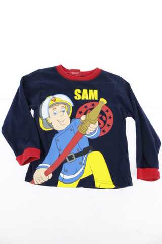 Dětské chlapecké tričko - Fireman Sam - 104 / 3-4 roky