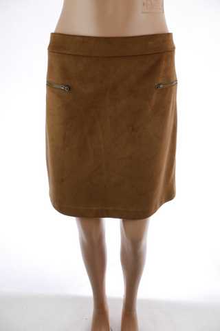Dámská sukně, semišová - Papaya - 38