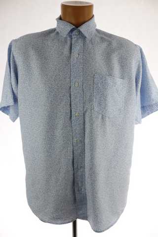 Pánská košile, jemný vzoreček - Cotton - M 