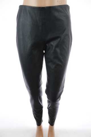 Dámské kalhoty, koženka - Zara Basic - 38