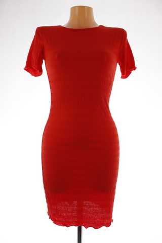 Dámské šaty, plastický vzoreček - H & M - 36 - nové s visačkou