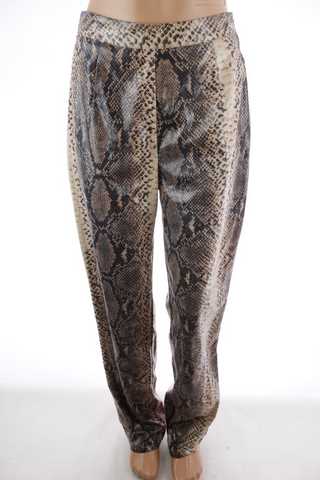 Dámské kalhoty, lesklá hadí kůže - Missguided - 36
