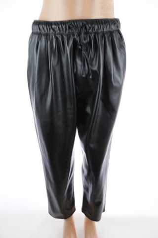 Dámské kalhoty, koženka - Zara - 40