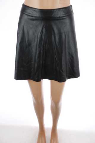 Dámská sukně, koženka, kolová - H & M - 34