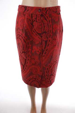 Dámská sukně, úzká s plastickým vzorečkem - Scarva - 36