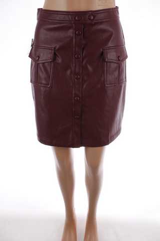 Dámská sukně, koženka - C & A - 36 - nová s visačkou