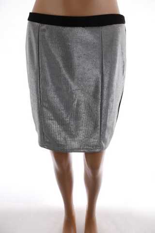 Dámská sukně přední díl stříbrný Amisu - 40