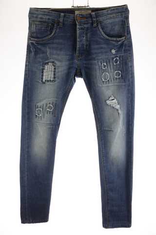 Pánské džíny W:31 used efekt TMK Jeans - S