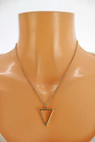 Pozlacený náhrdelník - řetízek s přívěskem