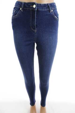 Dámské strečové kalhoty -Papaya denim - 40