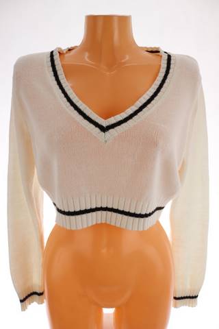 Dámský crop svetřík Divided H&M - 44