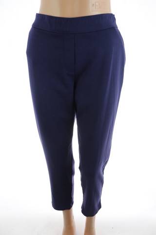 Dámské modré teplákové kalhoty tapered leg Bonmarche | velikost 44 