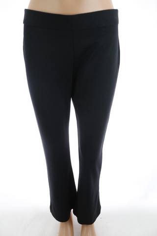 Dámské tenké černé zvonové tepláky Marks & Spencer | velikost 40