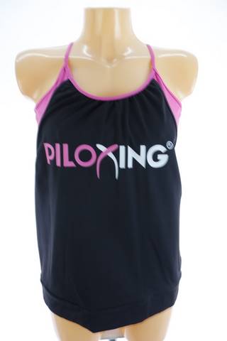 Dámské sportovní tílko s lambadou Piloxing | velikost 38